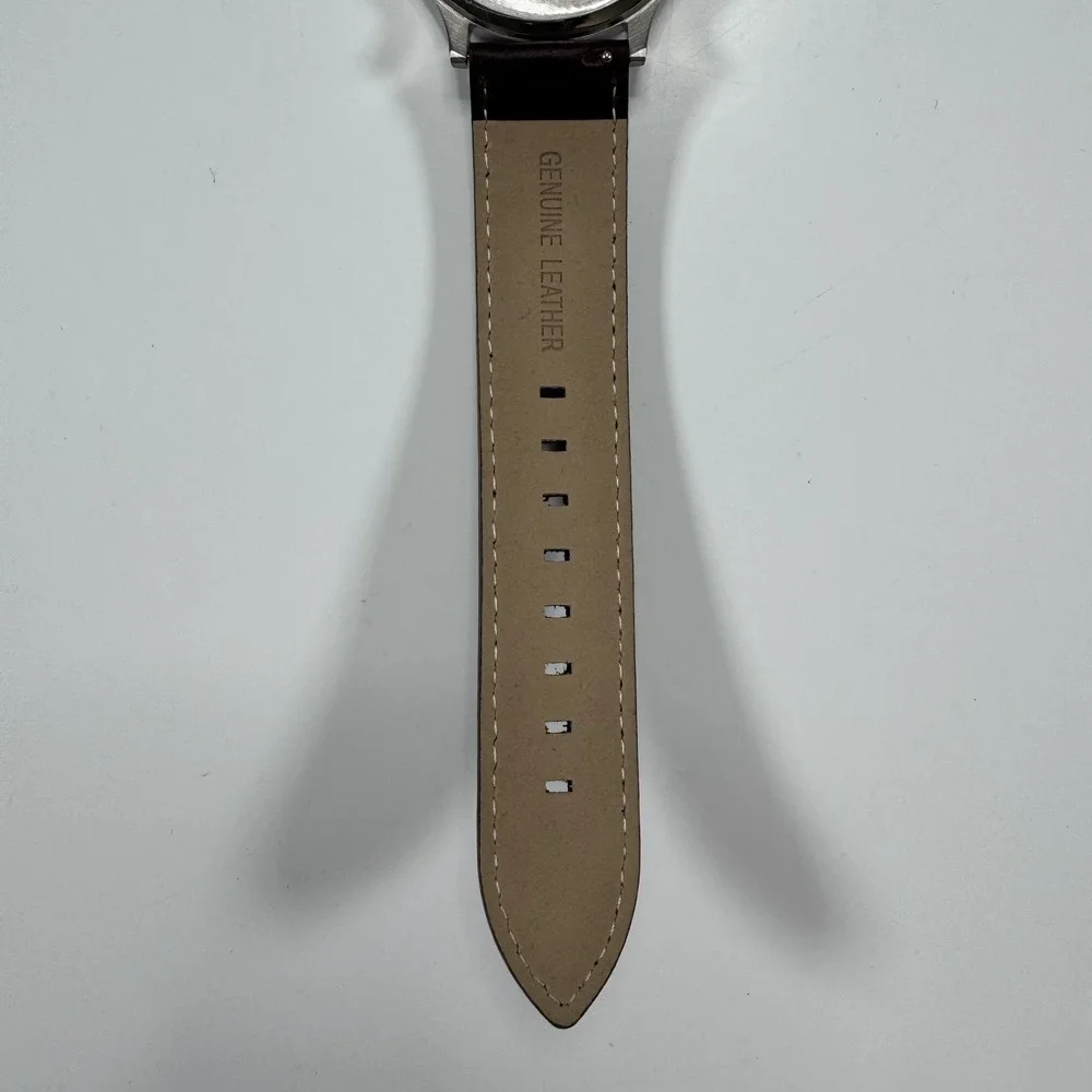 MVMT MT01-SBR Watch Quick Release‎ Brown Leather Straps 316L Stainless Steel